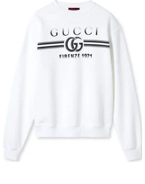 Huppari Gucci Jersey Sweatshirt Valkoinen | 784413-XJGKQ-9082, 0
