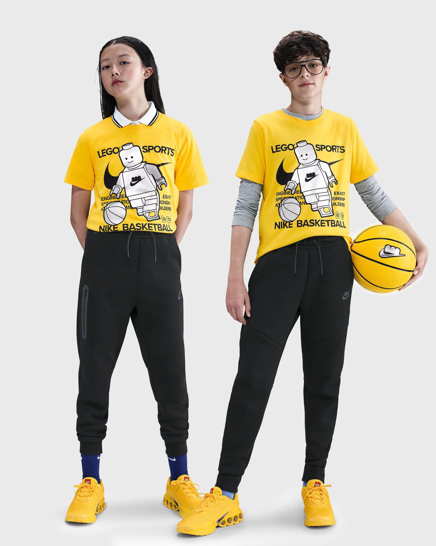 T-paita Nike LEGO Collection Basketball Graphic T-Shirt Keltainen | HV5194-719, 1