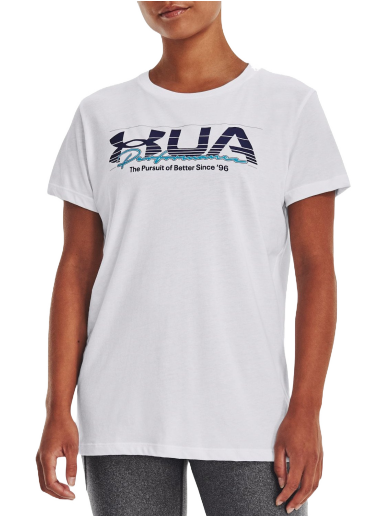T-paita Under Armour Vintage Performance Tee Valkoinen | 1376748-100