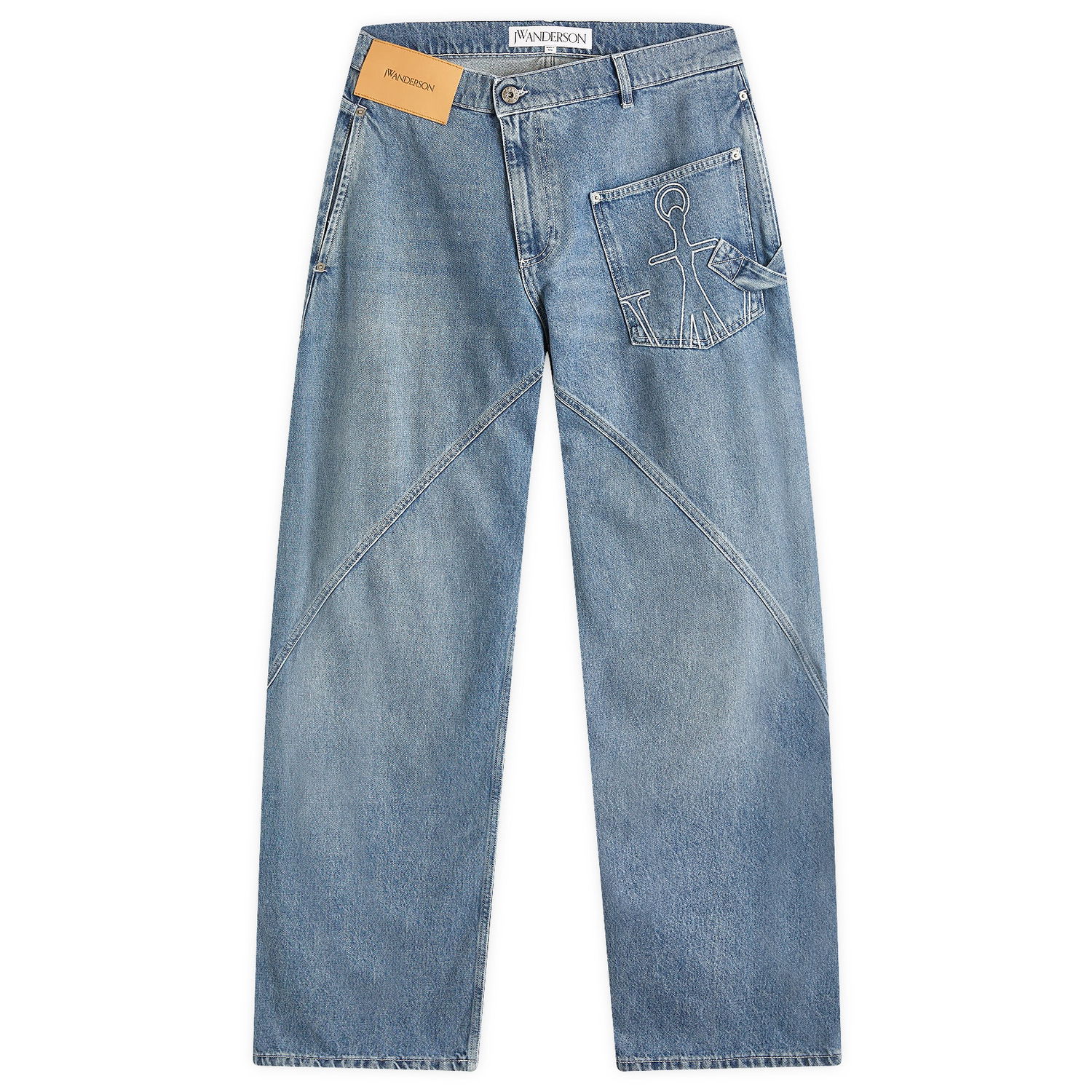 Jeans JW Anderson JW Anderson Twisted Workwear Jeans Size 28" Sininen | DT0110-PG1735-804, 1