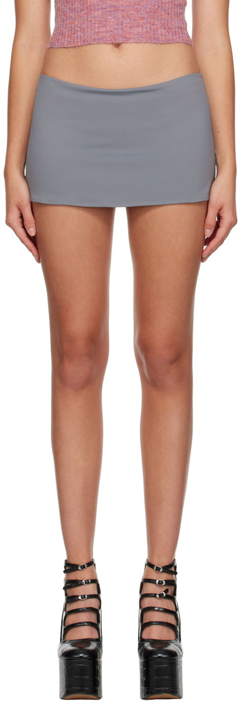 Hame GUIZIO Guizio Micro Miniskirt Harmaa | F23510K014, 0