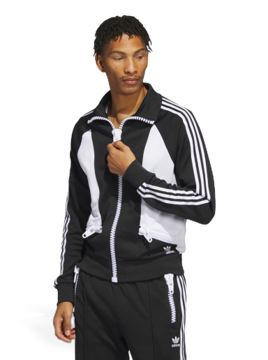 Takki adidas Originals x Jeremy Scott Big Zip Track Jacket Musta | HY1810