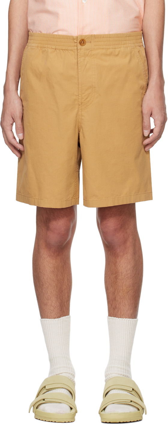 Shortsit A.P.C. Norris Shorts Beige | COGWI-H10186