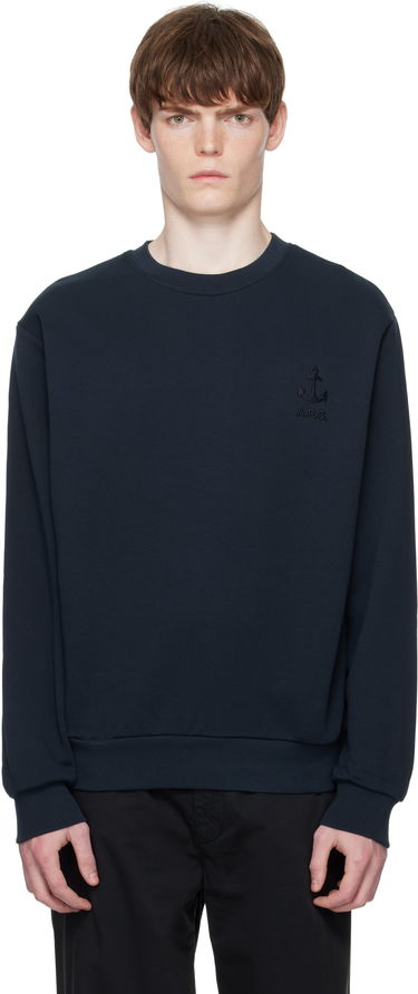 Huppari A.P.C. A.P.C. James Sweatshirt Tummansininen | COHBY-H27983, 0