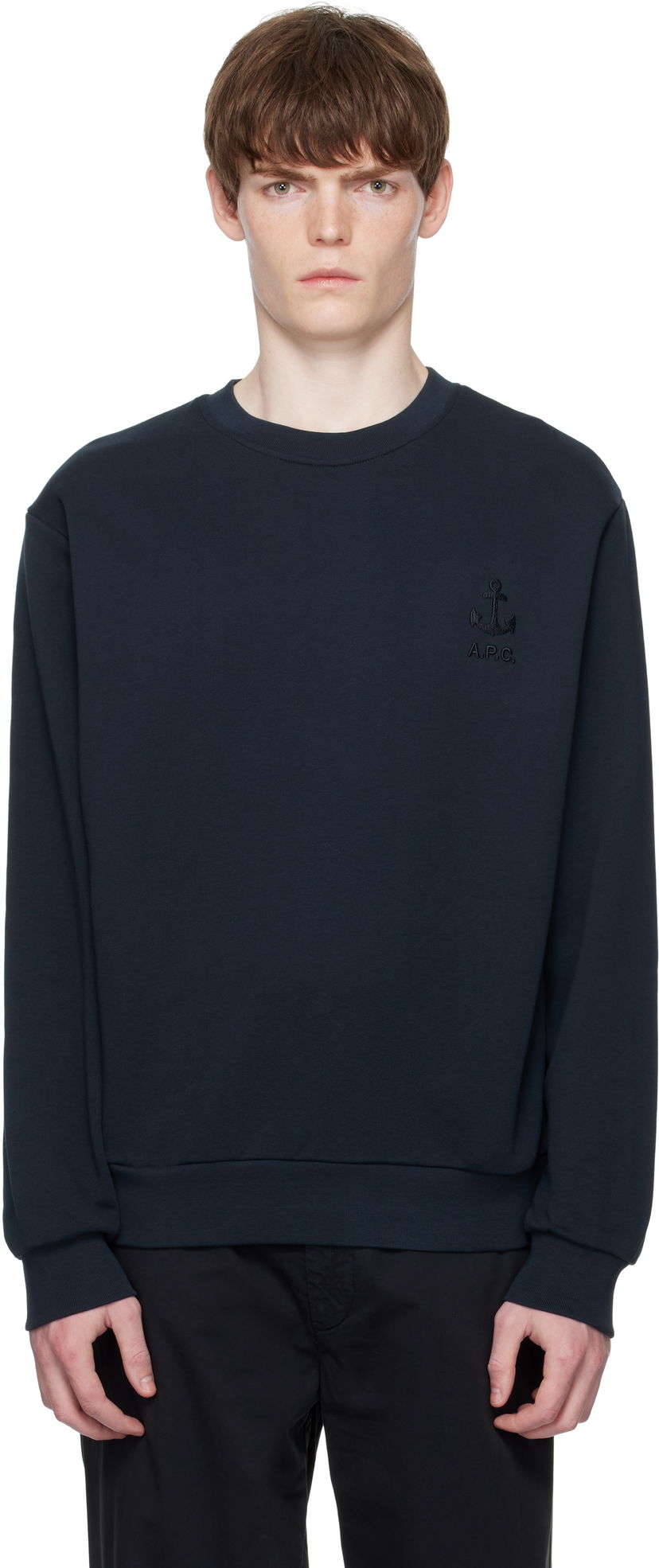 Huppari A.P.C. A.P.C. James Sweatshirt Tummansininen | COHBY-H27983