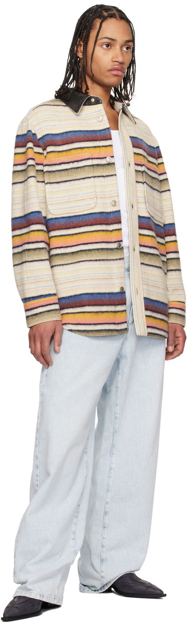 Paita ISABEL MARANT Isabel Marant Duncan Striped Overshirt Monivärinen | 25PVE0502HA-C1D02H, 3