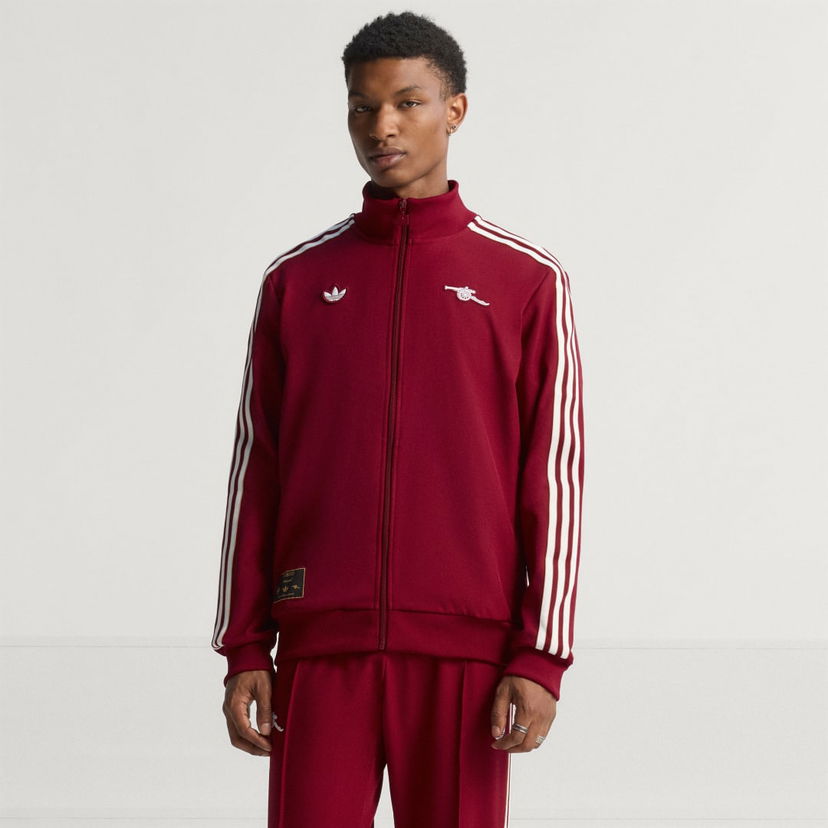 Verryttelypuku adidas Performance Arsenal Terrace Icons Track Top Punainen | JM9390