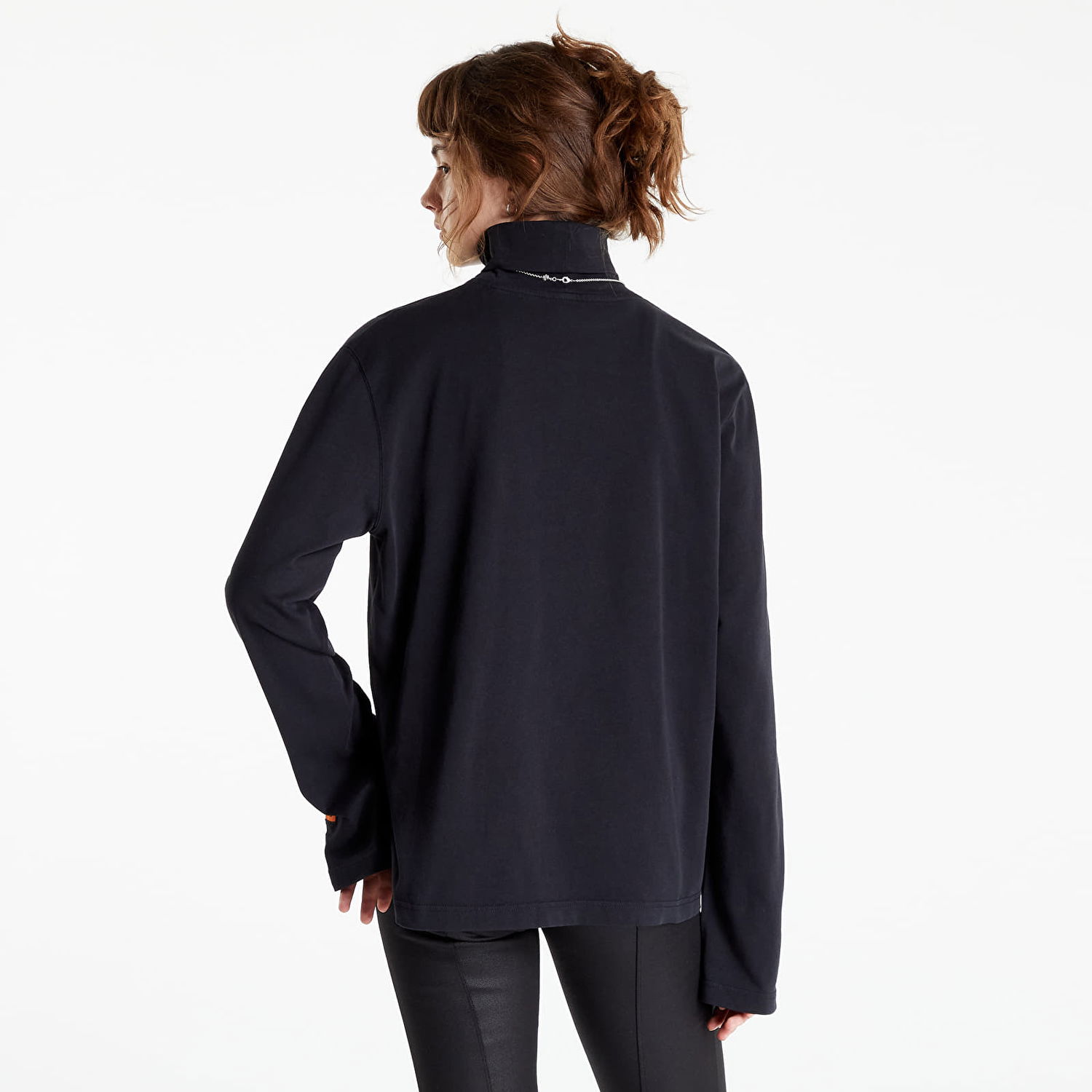 Villapaita HERON PRESTON Nf Ctnmb Ls Rollneck Musta | HMAB027C99JER0011001, 1