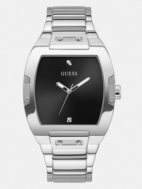 Katsella GUESS Analog Watch with Stainless Steel Bracelet Metallinen | GW0387FMSWC, 0