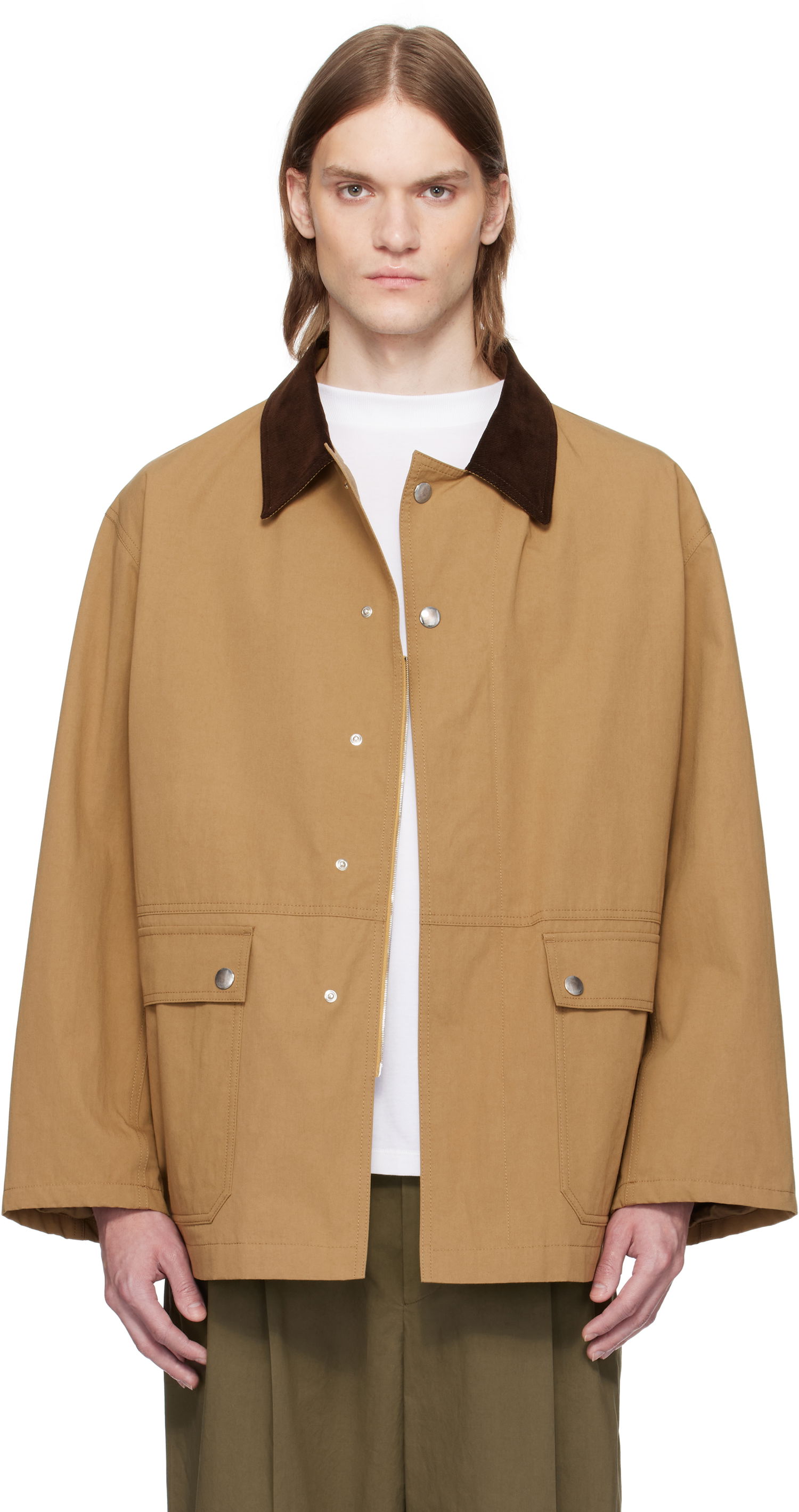 Parka The Row The Row Frank Chore Jacket Beige | 618-W3562, 0