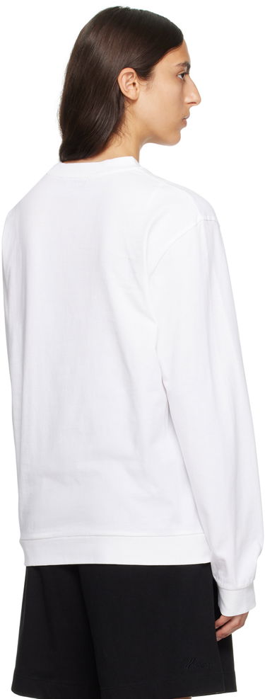 Huppari We11done We11done Angel Graphic Sweatshirt Valkoinen | WD-TS3-23-785-U-WH, 2