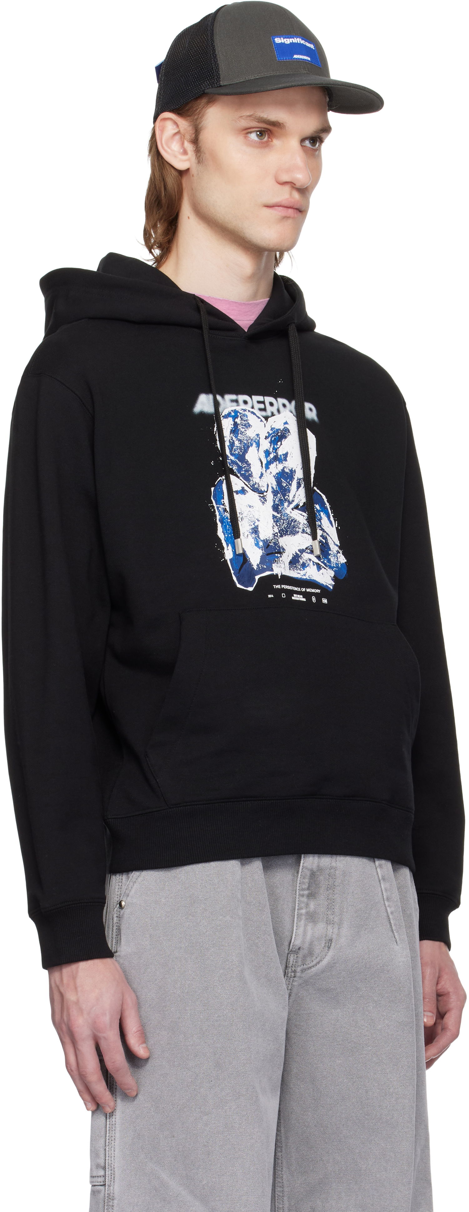 Huppari ADER ERROR ADER error Product. 32 Hoodie Musta | BO01SSHD0103BK, 1