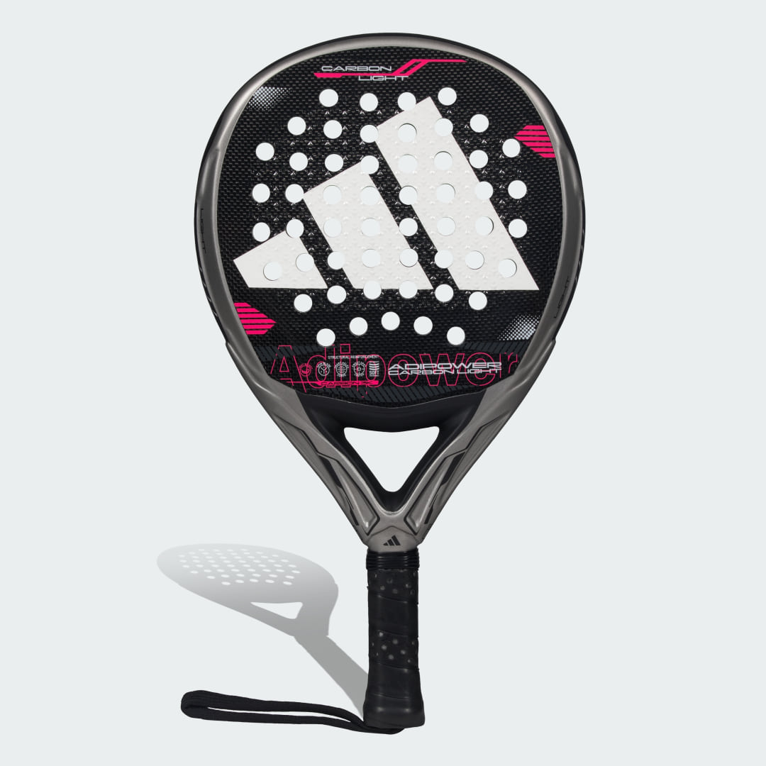 Urheiluvälineet adidas Performance Adipower Carbon Light Padel Racket Harmaa | JK5301, 0