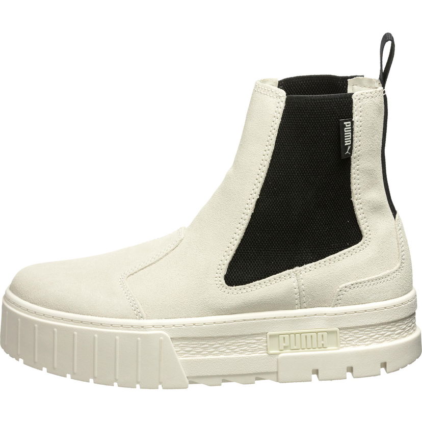 Tennarit ja kengät Puma Mayze Chelsea Suede Damen Sneaker weiß Harmaa | 382829-02
