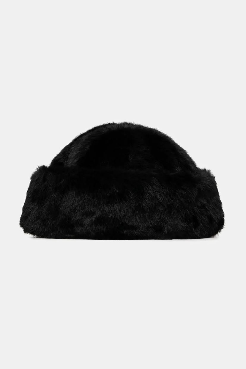 Hattu STAND STUDIO Stand Studio Lovali Faux Fur Hat Musta | 66562.9401