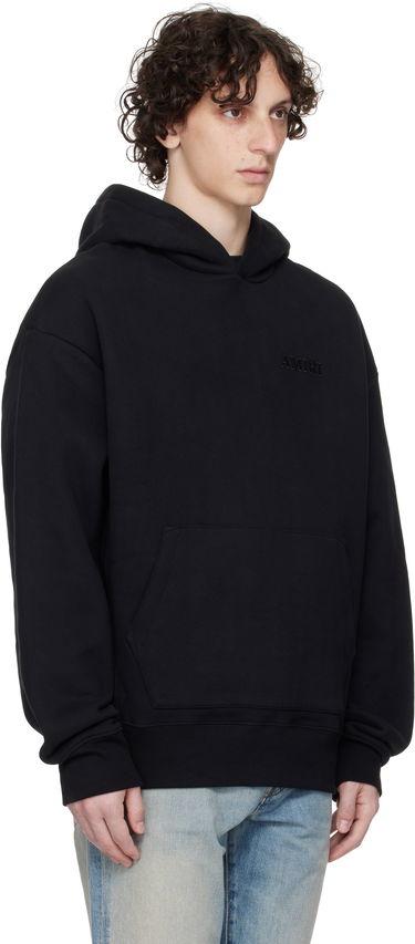 Huppari AMIRI Amiri Oversized Hoodie Musta | AMJYHD1042, 1