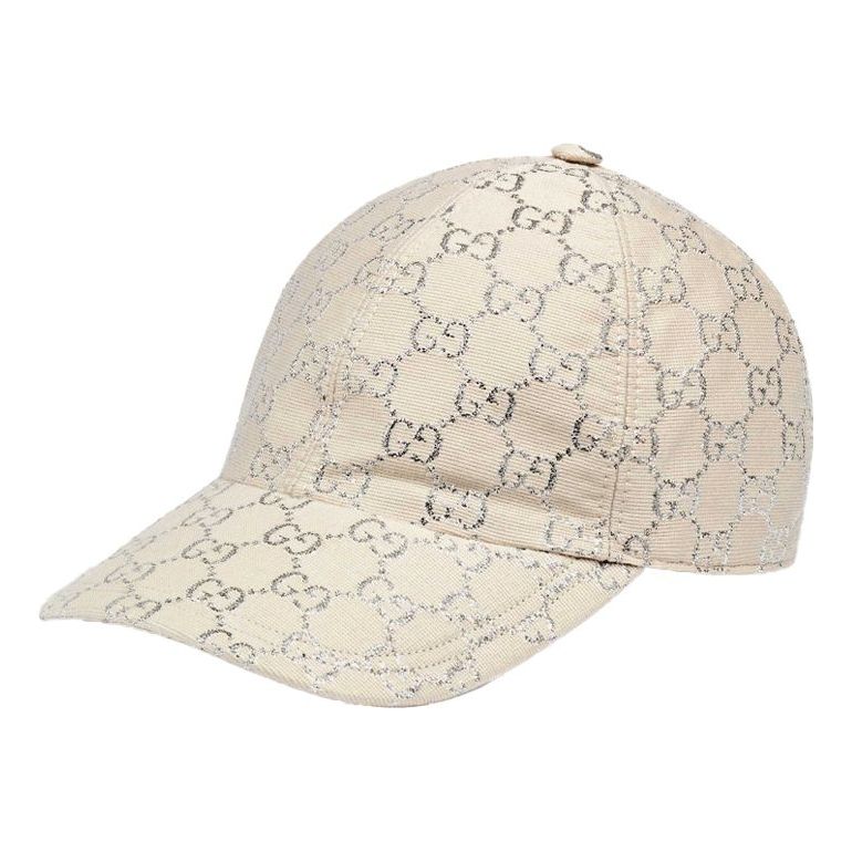 Korkki Gucci GG Lam Baseball Hat Beige | 631953-3HK75-9060