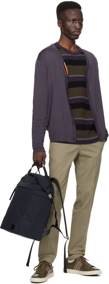 Reppu Paul Smith Paul Smith Canvas Backpack Musta | M1A-7753-MTRALU-47-0, 3