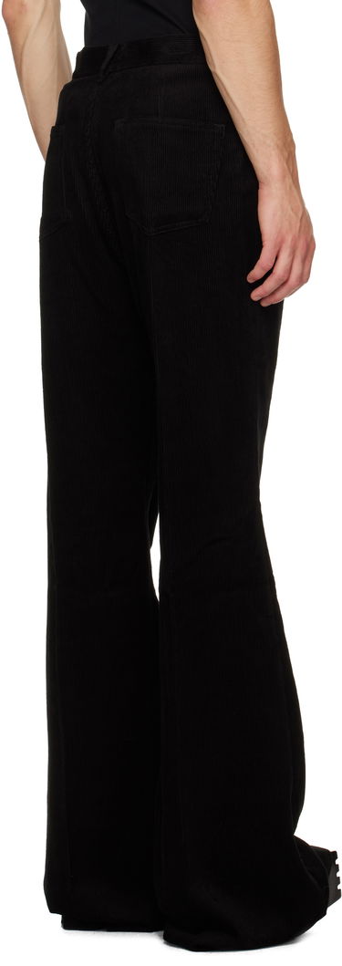 Housut Rick Owens Concordians Bolan Bootcut Trousers Musta | RU02E1335 MLC9, 2