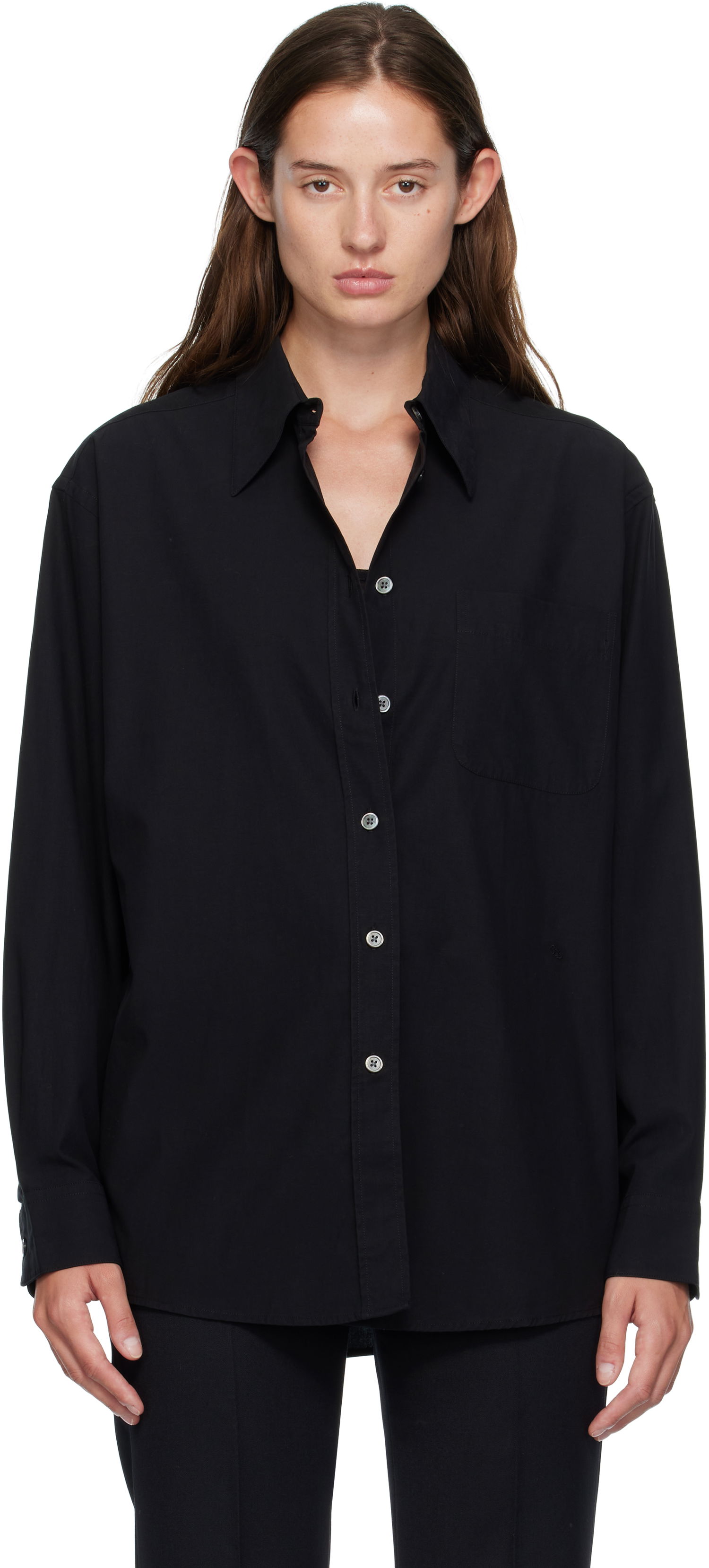 Paita OUR LEGACY Our Legacy Precious Button-Down Shirt Musta | W4252PBCL, 0