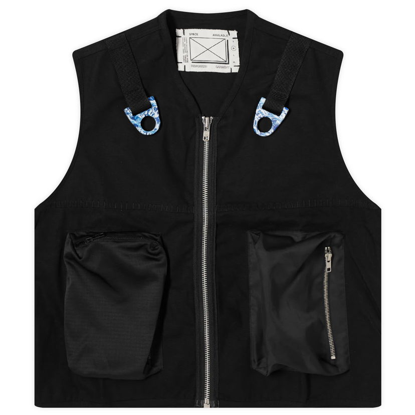 Liivi Space Available Utility Parachute Musta | SA-URV001-BLKS