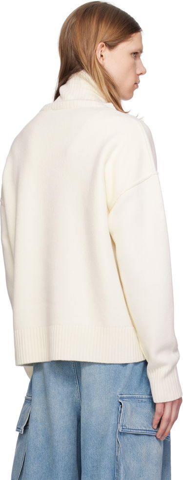 Villapaita AMI Sweater Valkoinen | BFUKS406.018, 2