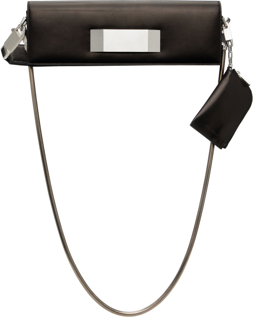 Käsilaukku Rick Owens Rick Owens Griffin Baguette Bag Musta | RA02E0742 LCAWEH