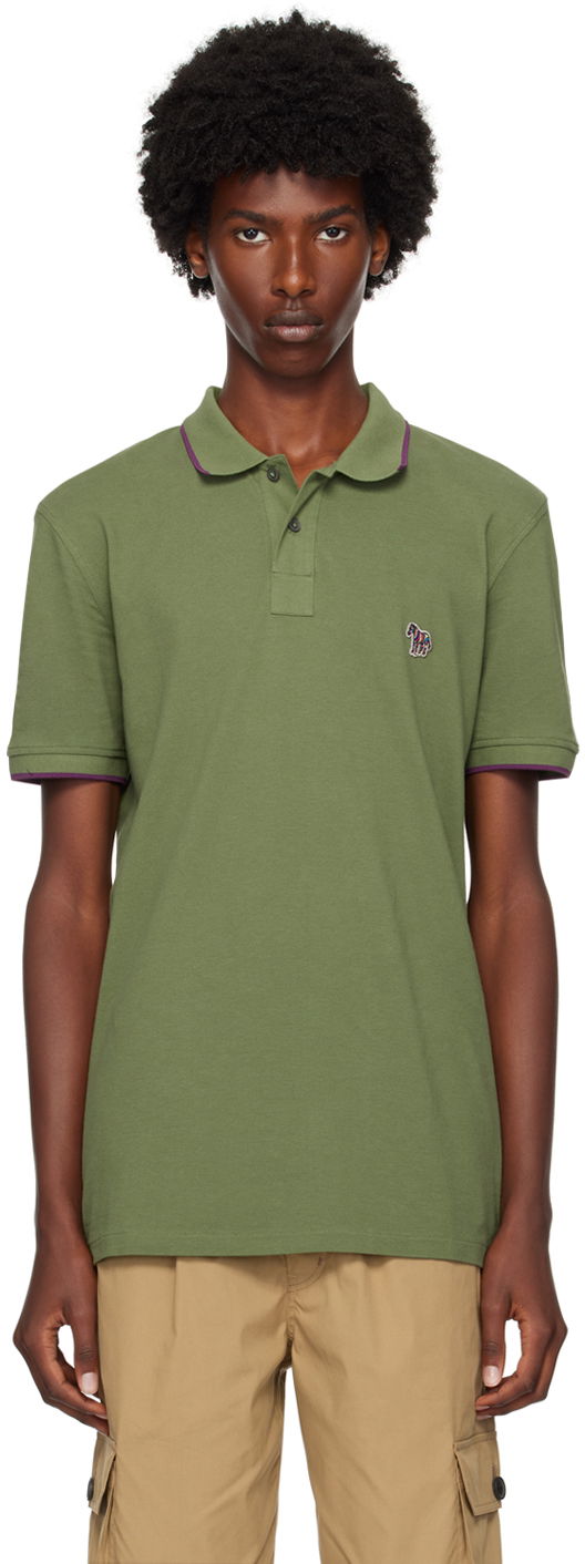 Poolopaita Paul Smith PS Paul Smith Zebra Polo Vihreä | M2R-151LZ-N21580-34A