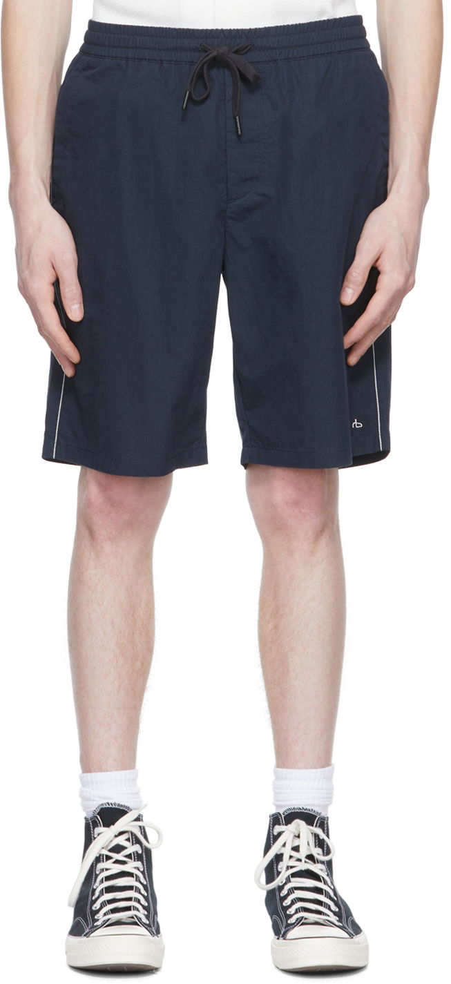 Shortsit rag & bone Rag & Bone Cotton Shorts Tummansininen | MBW22P924355ML