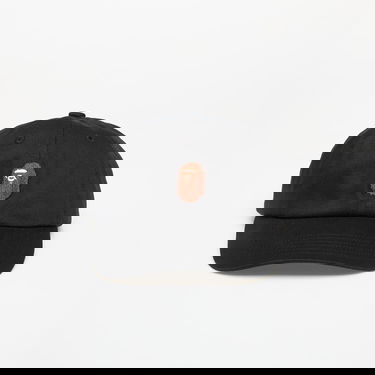 Korkki BAPE A BATHING APE One Point Cap Musta | 001CPL301001MBLK, 0