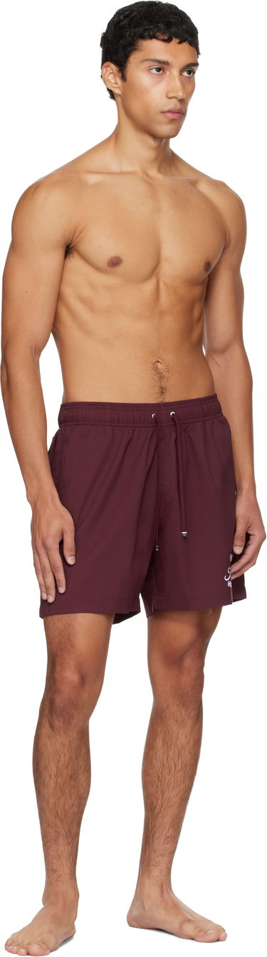 Shortsit AMIRI AMIRI 'Club Amiri' Swim Shorts Burgundia | AMSWTK1045, 3