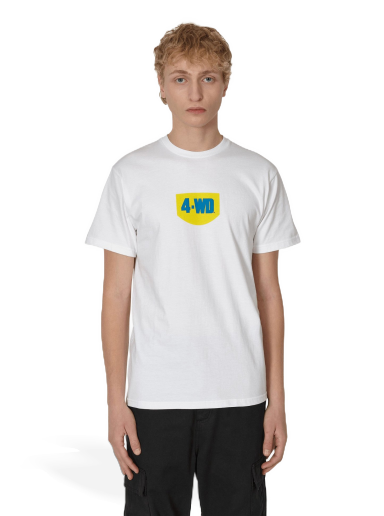 T-paita 4 WORTH DOING 4-WD Company T-Shirt Valkoinen | 4WDF22T1 WHITE