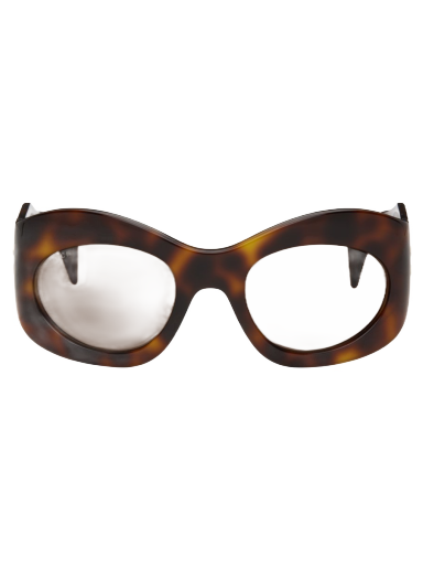 Aurinkolasit Gucci Wrapped Oval Sunglasses Ruskea | GG1463S-002