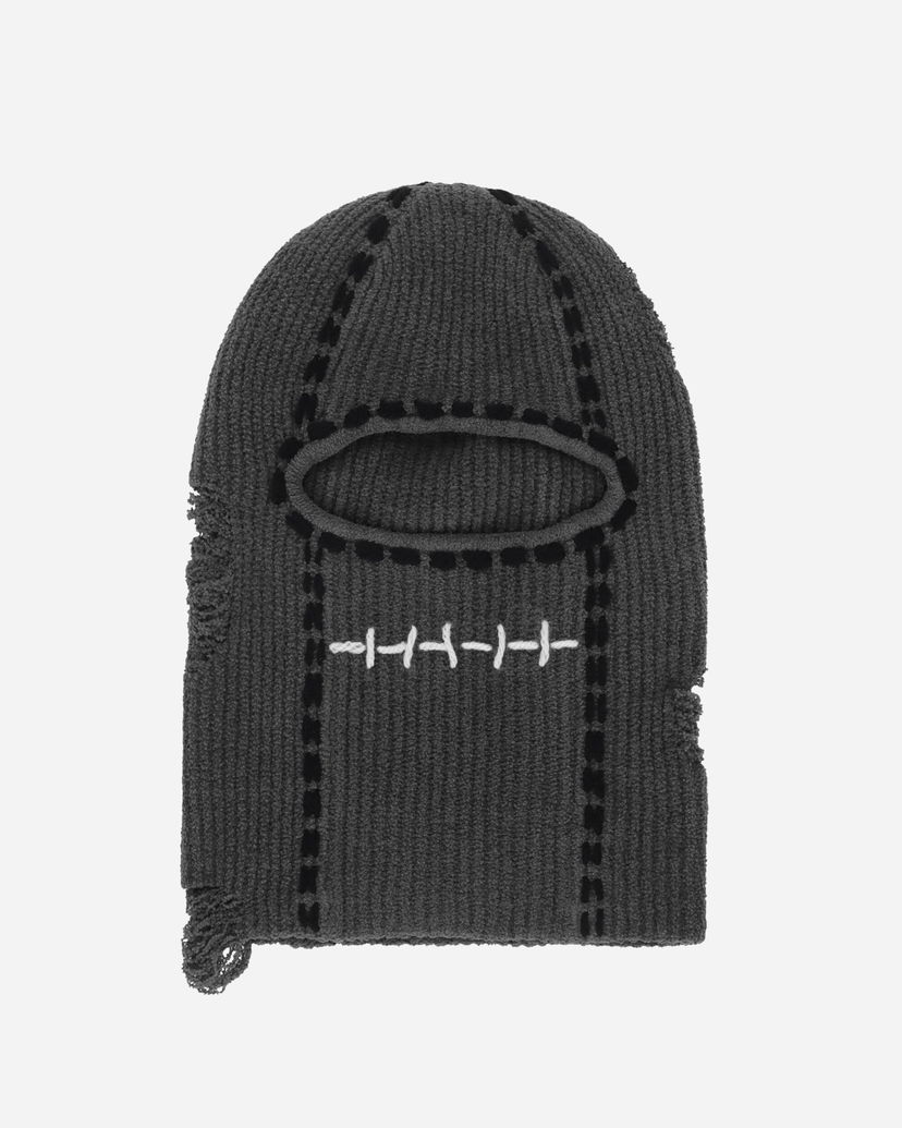 Pipo Neighborhood Phingerin PG1 Savage Knit Balaclava Harmaa | 242PGPGN-HT01 CH