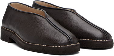 Tennarit ja kengät LEMAIRE Piped Crepe Loafers Ruskea | FO0247 LL205, 3