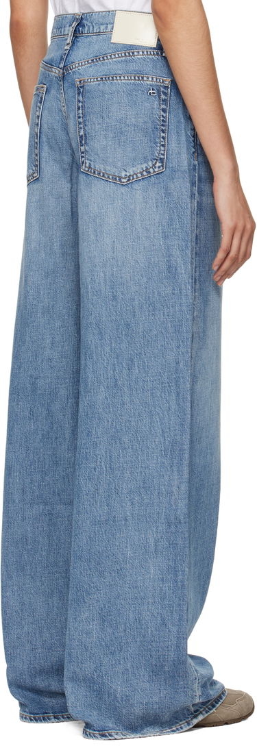 Jeans rag & bone Rag & Bone 'The Sofie' High-Rise Ultra Wide Leg Jeans Sininen | WDD24F29521FBE, 2
