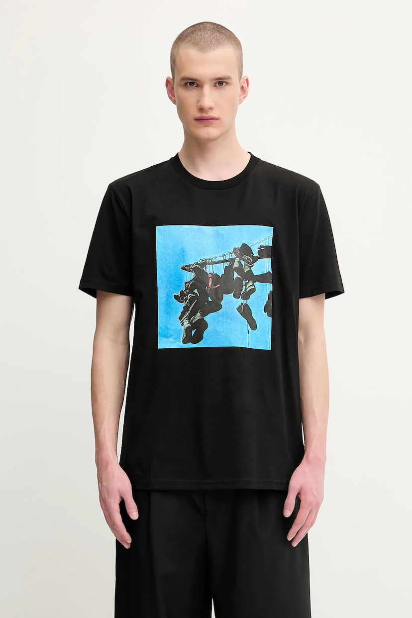 T-paita 1017 ALYX 9SM 1017 ALYX 9SM Sneaker Print T-Shirt Musta | AAMTS0514FA01
