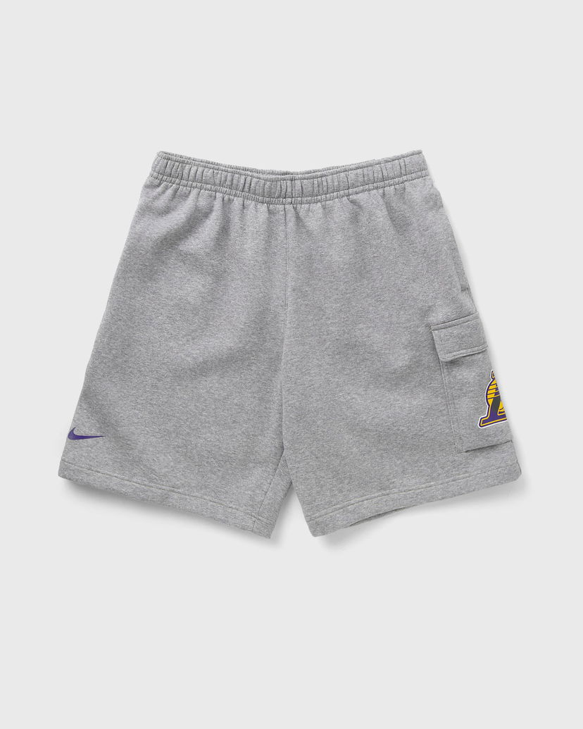 Shortsit Nike Los Angeles Lakers Club Courtside Cargo Shorts XXL Harmaa | FZ7499-063