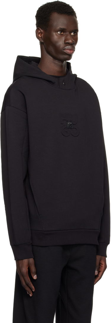 Huppari BOSS Hugo Stacked Logos Interlock Hoodie Valkoinen | 50530191, 4