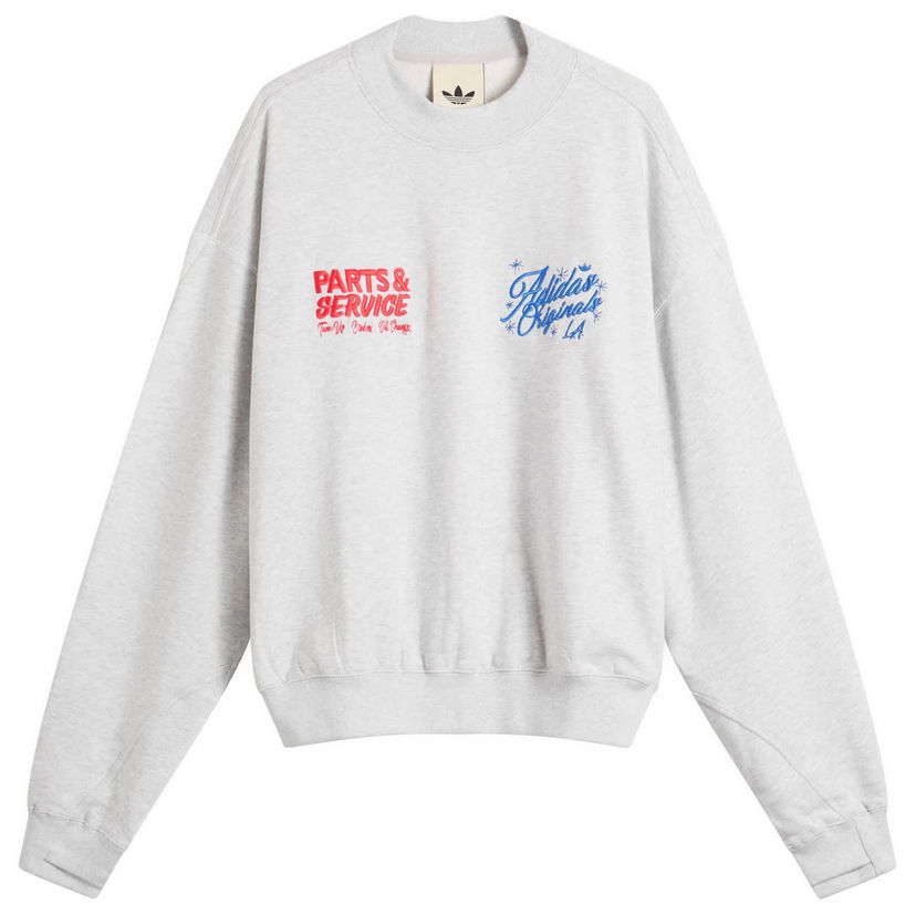 Huppari adidas Originals OG LA Crew Sweat Harmaa | JX3805