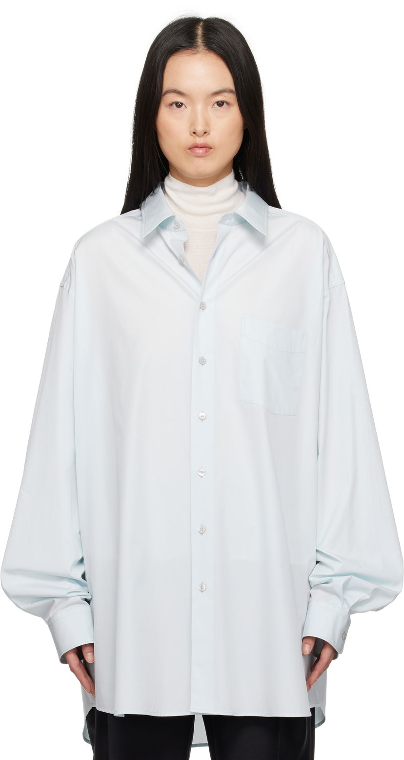 Paita Maison Margiela Maison Margiela Oversized Shirt Sininen | S51DT0017 M35397