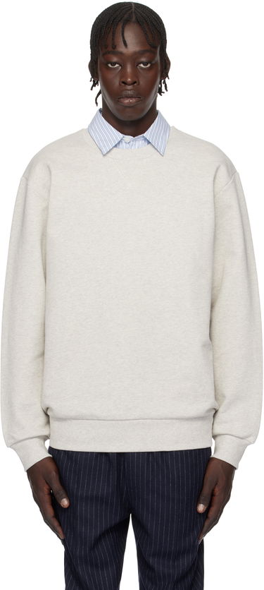 Huppari A.P.C. Label H Crewneck Sweatshirt Harmaa | COHCM-H27964, 0