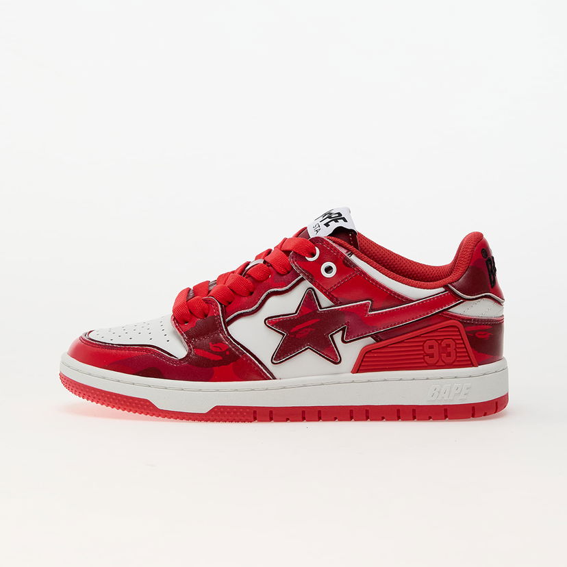 Tennarit ja kengät BAPE Bape Sk8 Sta 1 M2 Punainen | 001FWK801310MRED