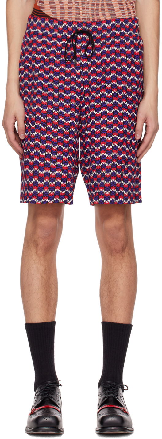 Shortsit Anna Sui Exclusive Print Shorts Punainen | M1023C40