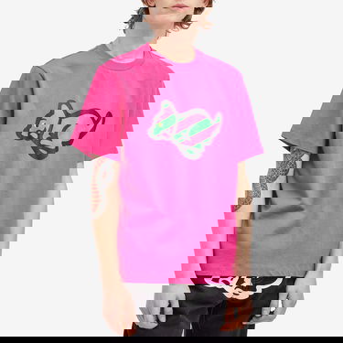 T-paita BBC IceCream ICECREAM Running Dog Graphic Tee, Size Large Vaaleanpunainen | IC24459-PNK, 2