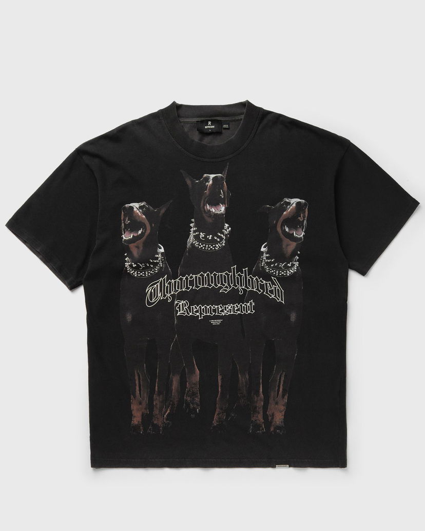 T-paita Represent Clo Represent THOROUGHBRED TEE Musta | MLM41135-003
