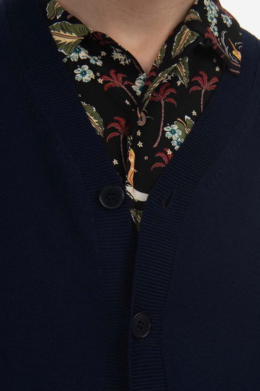 Villapaita A.P.C. Navy New Joseph Cardigan Tummansininen | COGDK-H22229, 3