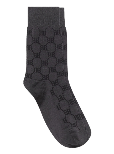 Sukat Gucci Balenciaga x The Hacker Project Hacker BB Tennis Socks Harmaa | 6815224B5B01160