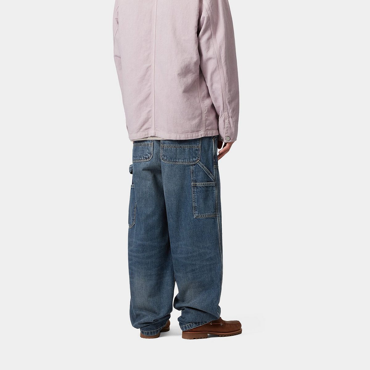 Housut Carhartt WIP WIP OG Double Knee Pants Violetti | I035797_9, 1
