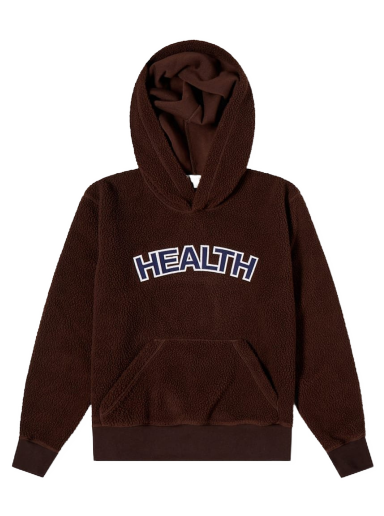 Huppari Sporty & Rich Health Sherpa Hoodie Ruskea | HO664CH